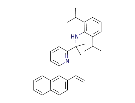 2,6-diisopropyl-N-(2-(6-(2-vinylnaphthalen-1-yl)pyridin-2-yl)propan-2-yl)aniline