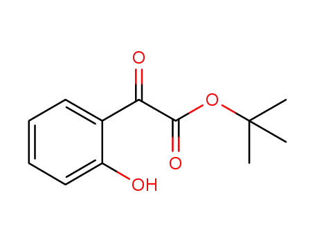 Molecular Structure of 1193444-97-1 (tert-butyl (2-hydroxyphenyl)(oxo)acetate)