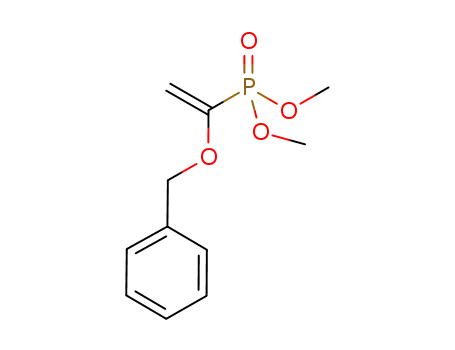 Molecular Structure of 848442-97-7 (Phosphonic acid, [1-(phenylmethoxy)ethenyl]-, dimethyl ester)