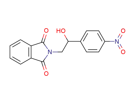 2-(2-hydroxy-2-(4-nitro-phenyl)-ethyl)-isoindole-1,3-dione