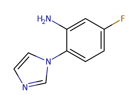 Benzenamine,5-fluoro-2-(1H-imidazol-1-yl)-