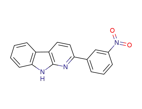 2-(3-nitrophenyl)-9H-pyrido[2,3-b]indole