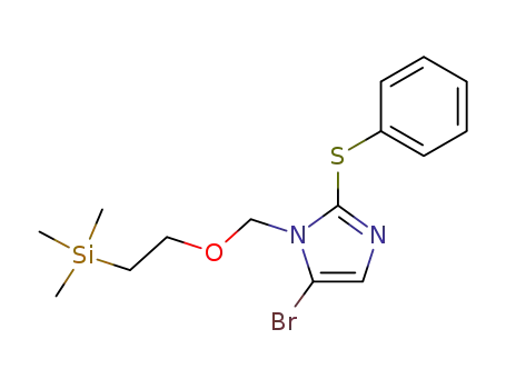 5-Bromo-2-phenylsulfanyl-1-(2-trimethylsilanyl-ethoxymethyl)-1H-imidazole
