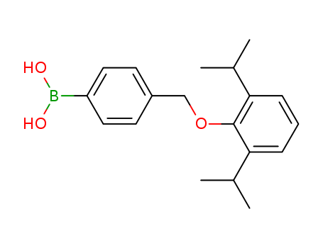 4-[(2',6'-Diisopropylphenoxy)methyl]phenylboronic acid 1072951-63-3