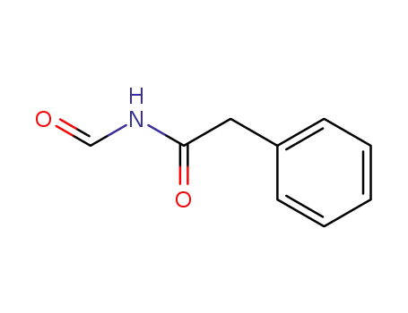 Molecular Structure of 4252-32-8 (Benzeneacetamide, N-formyl-)