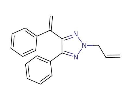 Molecular Structure of 1052184-95-8 (2-allyl-4-phenyl-5-(1-phenylvinyl)-2H-1,2,3-triazole)