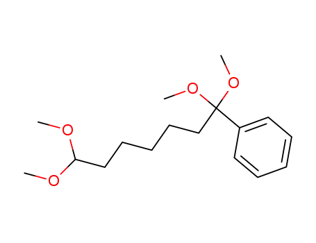 Benzene, (1,1,7,7-tetramethoxyheptyl)-