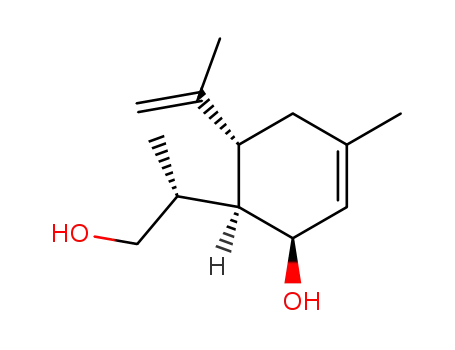 (1S,5R,6R)-6-((R)-2-Hydroxy-1-methyl-ethyl)-5-isopropenyl-3-methyl-cyclohex-2-enol