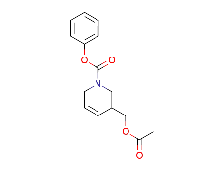 3-Acetoxymethyl-3,6-dihydro-2H-pyridine-1-carboxylic acid phenyl ester