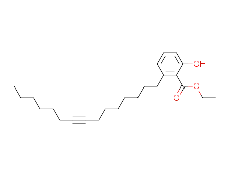 ethyl 6-(8-pentadecynyl)salicylate