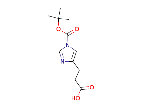 1H-Imidazole-4-propanoic acid, 1-[(1,1-dimethylethoxy)carbonyl]-