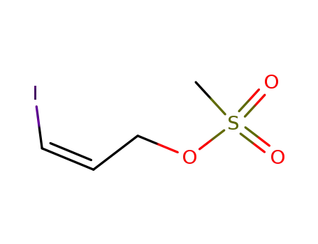 Molecular Structure of 142389-35-3 (2-Propen-1-ol, 3-iodo-, methanesulfonate, (Z)-)