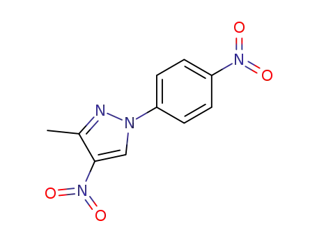 Molecular Structure of 73225-13-5 (3-methyl-4-nitro-1-p-nitrophenylpyrazole)