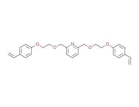 2,6-bis-[2-(4-vinyl-phenoxy)-ethoxymethyl]-pyridine