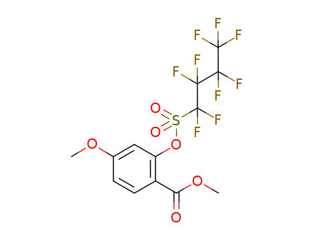methyl 4-methoxy-2-(perfluoro-1-butanesulfonyloxy)benzoate