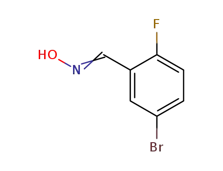 Molecular Structure of 202865-65-4 (5-BROMO-2-FLUOROBENZALDOXIME)