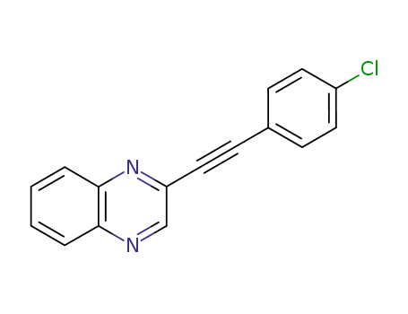 2-(4-chloro-phenylethynyl)-quinoxaline