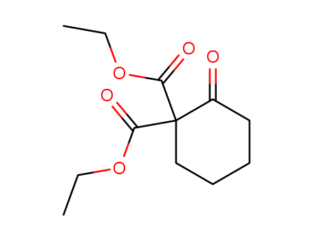 1,1-Cyclohexanedicarboxylicacid, 2-oxo-, 1,1-diethyl ester cas  2969-93-9