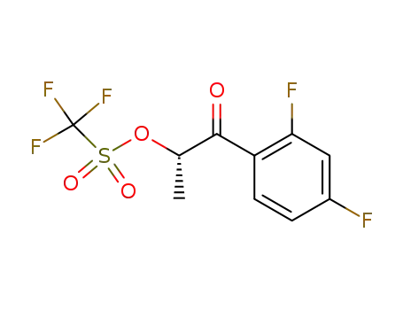 (2S)-2',4'-difluoro-2-trifluoromethanesulfonyloxypropiophenone