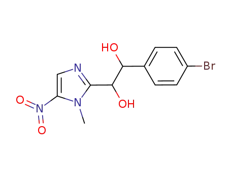 1-(4-bromophenyl)-2-(1-methyl-5-nitro-1H-imidazol-2-yl)ethane-1,2-diol