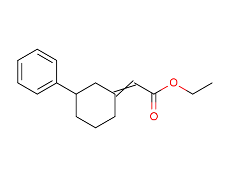 ethyl (3-phenylcyclohexylidene)acetate