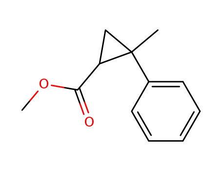 2-Methyl-2-phenylcyclopropane-1-carboxylic acid methyl ester