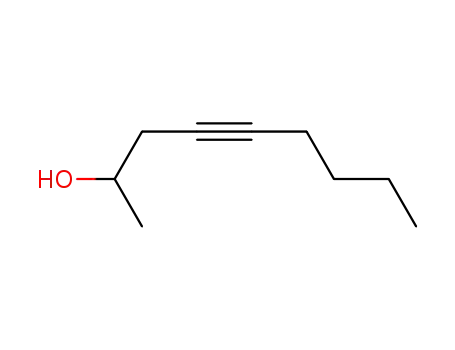 Molecular Structure of 82801-46-5 (4-Nonyn-2-ol)