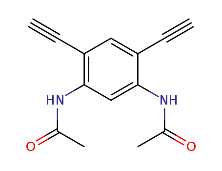 1,5-bis(acetamido)-2,4-diethynylbenzene