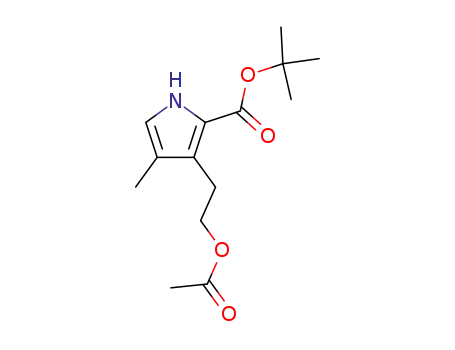 1H-Pyrrole-2-carboxylic acid, 3-[2-(acetyloxy)ethyl]-4-methyl-,
1,1-dimethylethyl ester