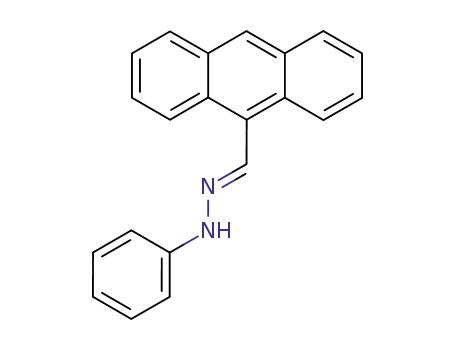 Molecular Structure of 30843-98-2 (1-(anthracen-9-ylmethylidene)-2-phenylhydrazine)