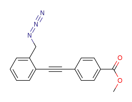 methyl 4-((2-(azidomethyl)phenyl)ethynyl)benzoate