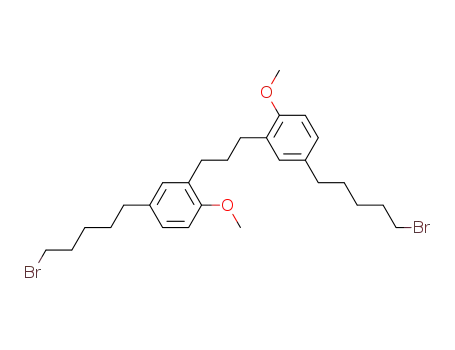 1,1'-(1,3-propanediyl)bis[5-(5-bromopentyl)-2-methoxybenzene]