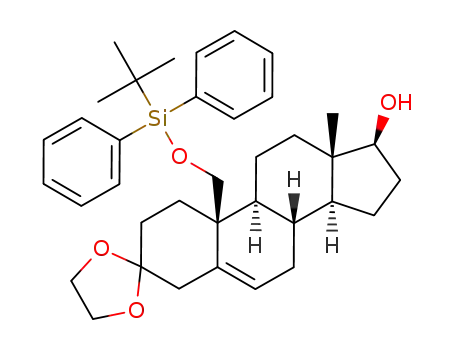 19-(tert-butyldiphenylsiloxy)-3,3-(ethylenedioxy)-5-androsten-17β-ol
