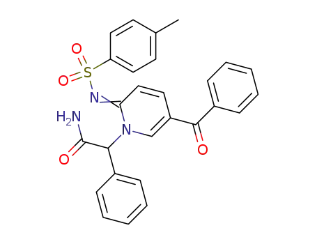 1,2-dihydro-2-p-toluenesulfonimido-5-benzoyl-N-(1-phenylcarbamoylmethyl)pyridine
