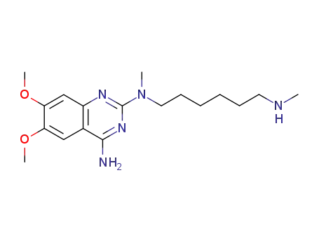 6,7-Dimethoxy-N<sup>2</sup>-methyl-N<sup>2</sup>-(6-methylamino-hexyl)-quinazoline-2,4-diamine