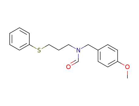 N-(4-methoxyphenyl)methyl-N-[(3-phenylsulfanyl)propyl]formamide