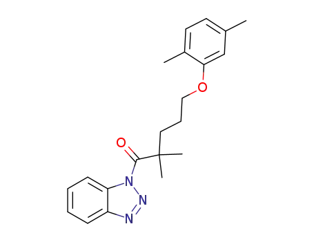 Molecular Structure of 288576-82-9 (gemfibrozil 1-benzotriazolide)