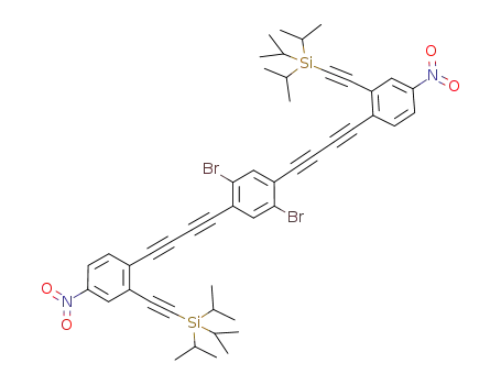 C<sub>48</sub>H<sub>50</sub>Br<sub>2</sub>N<sub>2</sub>O<sub>4</sub>Si<sub>2</sub>