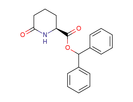 diphenylmethyl (2S)-6-oxopipecolate