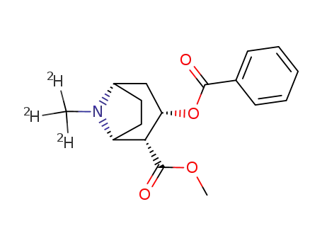 Molecular Structure of 138704-14-0 (Cocaine (N-Methyl-d3))