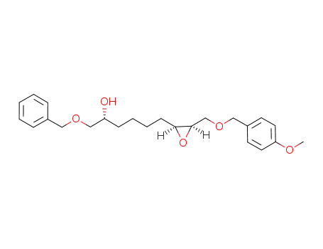 (R)-1-Benzyloxy-6-[(2S,3R)-3-(4-methoxy-benzyloxymethyl)-oxiranyl]-hexan-2-ol