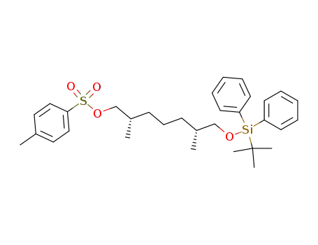 (2S,6R)-7-tert-butyldiphenylsilyloxy-2,6-dimethylheptyl tosylate