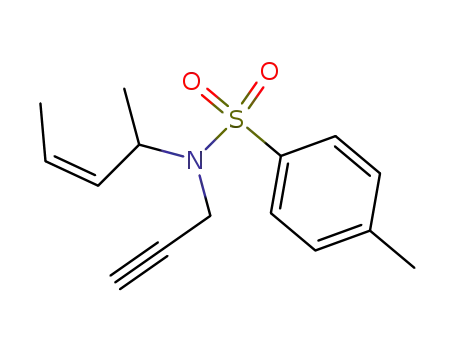 N-2-(cis-Pent-3-enyl)-N-2-propynyl-4-methylbenzenesulfonamide