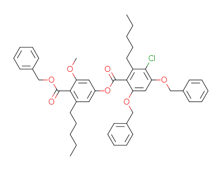 benzyl 2,4-di-O-benzyl-5-chloro-2'-O-methylanziate