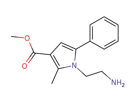 methyl 1-(2-aminoethyl)-2-methyl-5-phenyl-1H-pyrrole-3-carboxylate