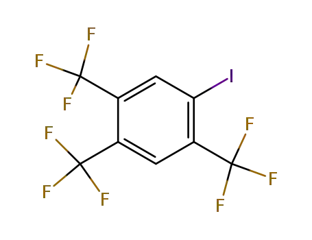 1-iodo-2,4,5-tris(trifluoromethyl)benzene