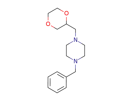 1-phenylmethyl-4(dioxan-2-ylmethyl)piperazine