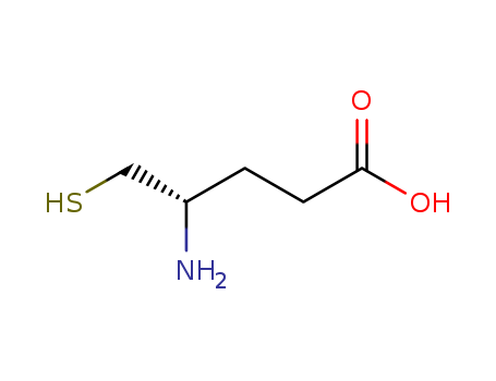 Pentanoic acid,4-amino-5-mercapto-, (4S)-