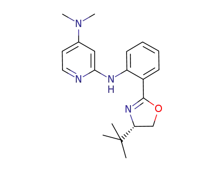 N-{2-[(4S)-4-tert-butyl-4,5-dihydro-1,3-oxazol-2-yl]phenyl}-4-dimethylaminopyridin-2-amine