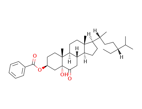 (24R)-3β,5-dihydroxy-5α-stigmastan-6-one 3-benzoate